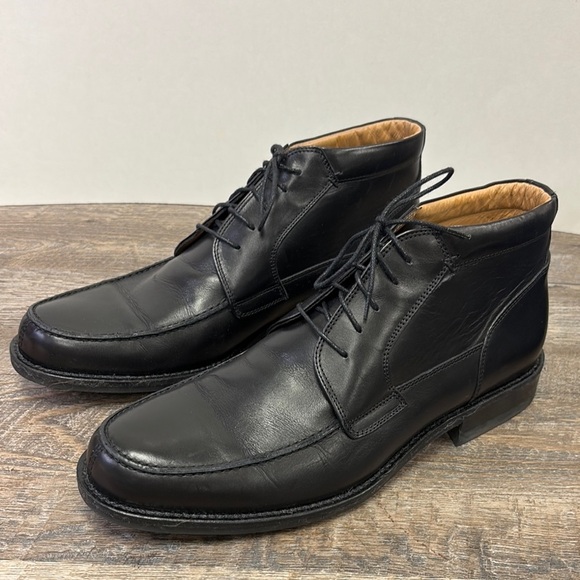 Johnston & Murphy Men’s Black Leather Dress Shoes 10.5W main image 9